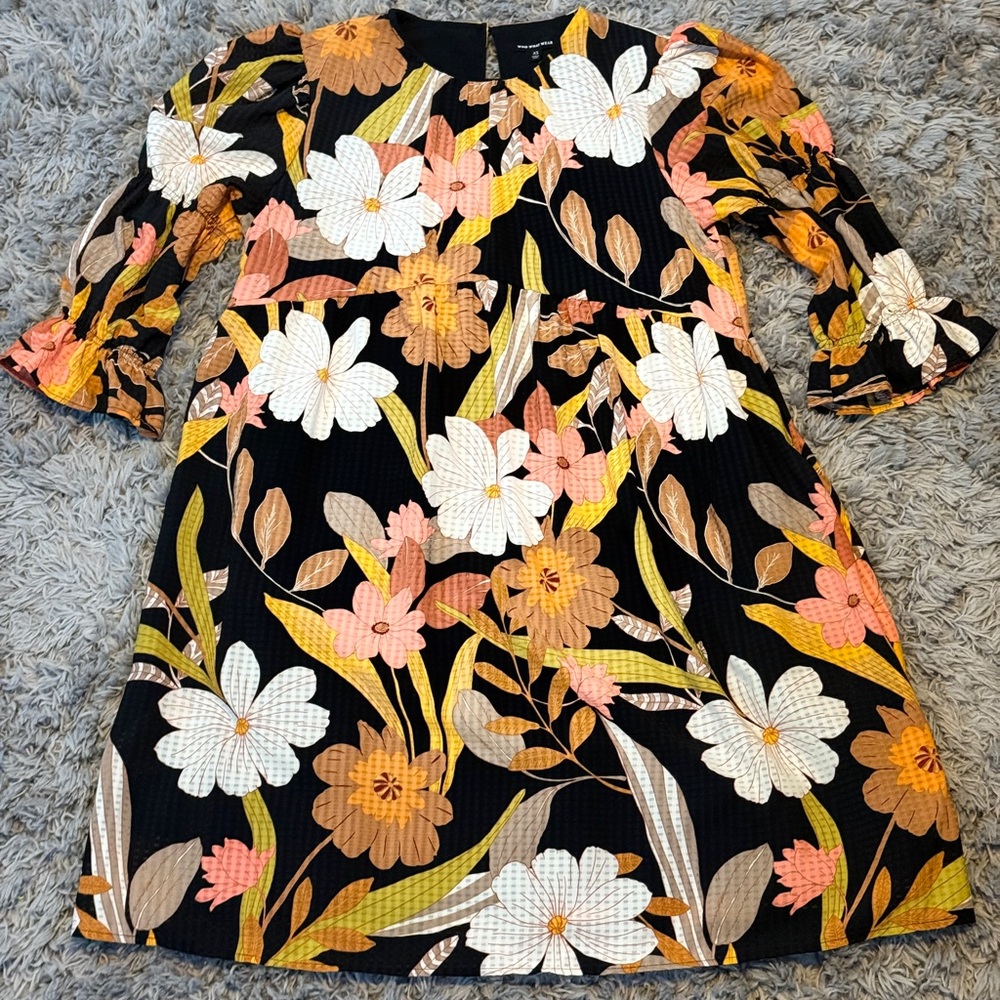 Floral midi dress